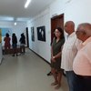 Christian Hardouin and Désiré Lilyman at Photo exhibition in Mauritius