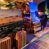 Photo exhibition in open space in Flic en Flac